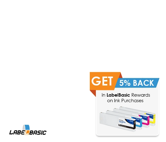 Get 5% back in LabelBasic Rewards on Ink Purchases