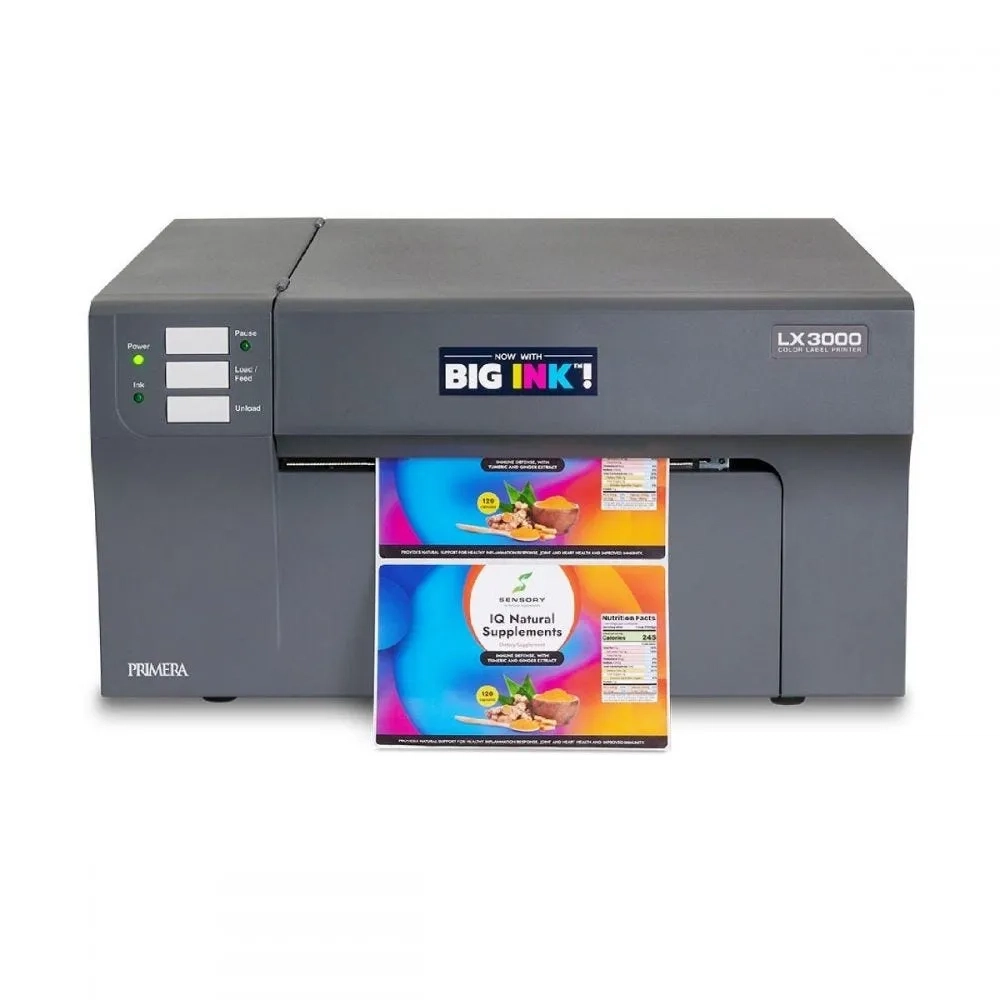 Primera LX3000 Color Label Printer, Dye Ink